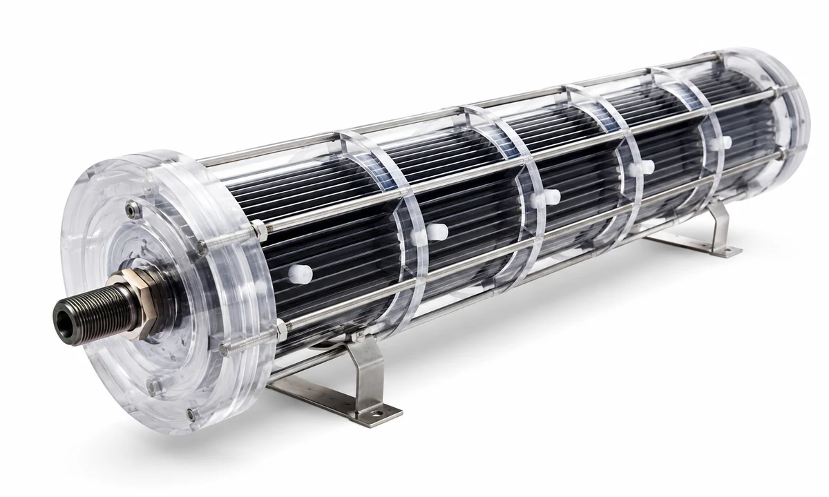 Chlor-alkali electrolytic cell realistic image
