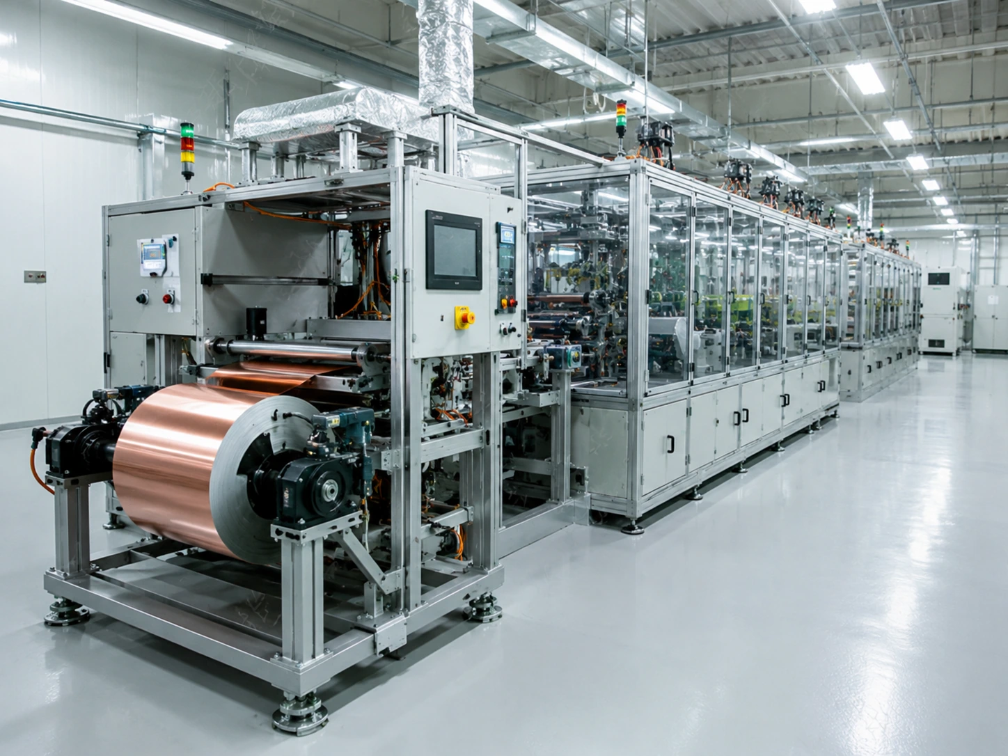TJNE copper foil equipment lines